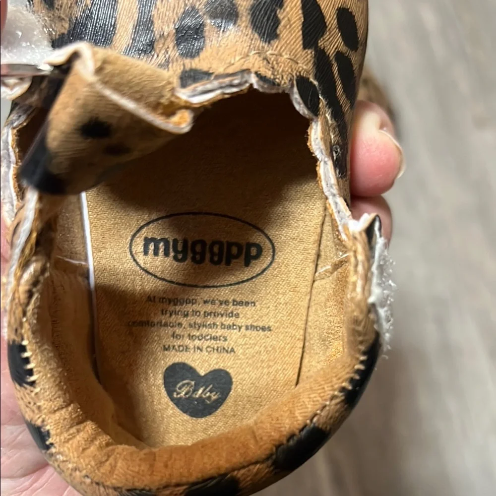 Leopard Print Kids Shoes